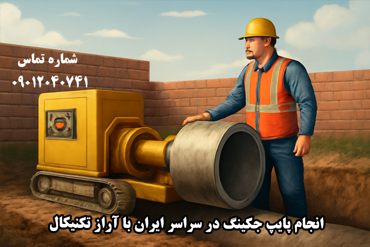 پیمانکار پایپ جکینگ