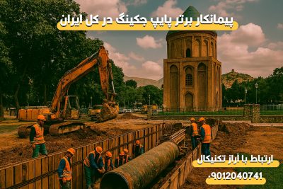 پیمانکار لوله رانی در استان همدان