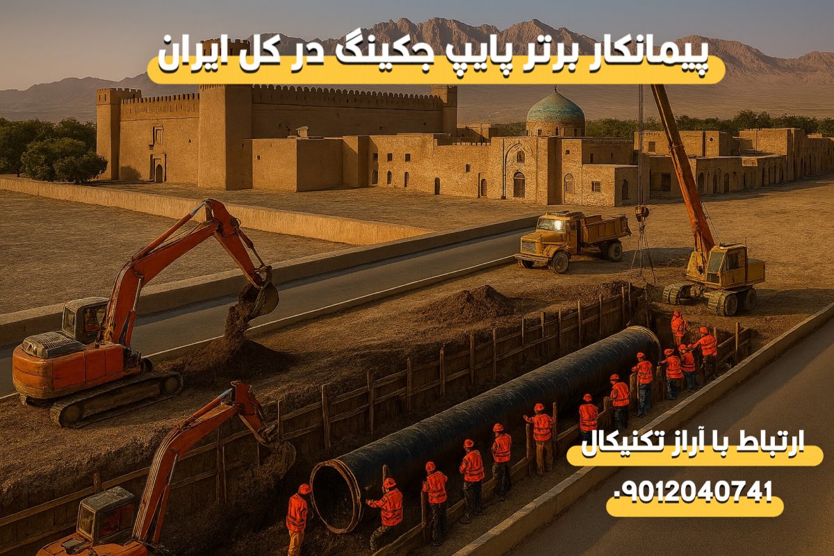 پیمانکار لوله رانی در استان کرمان