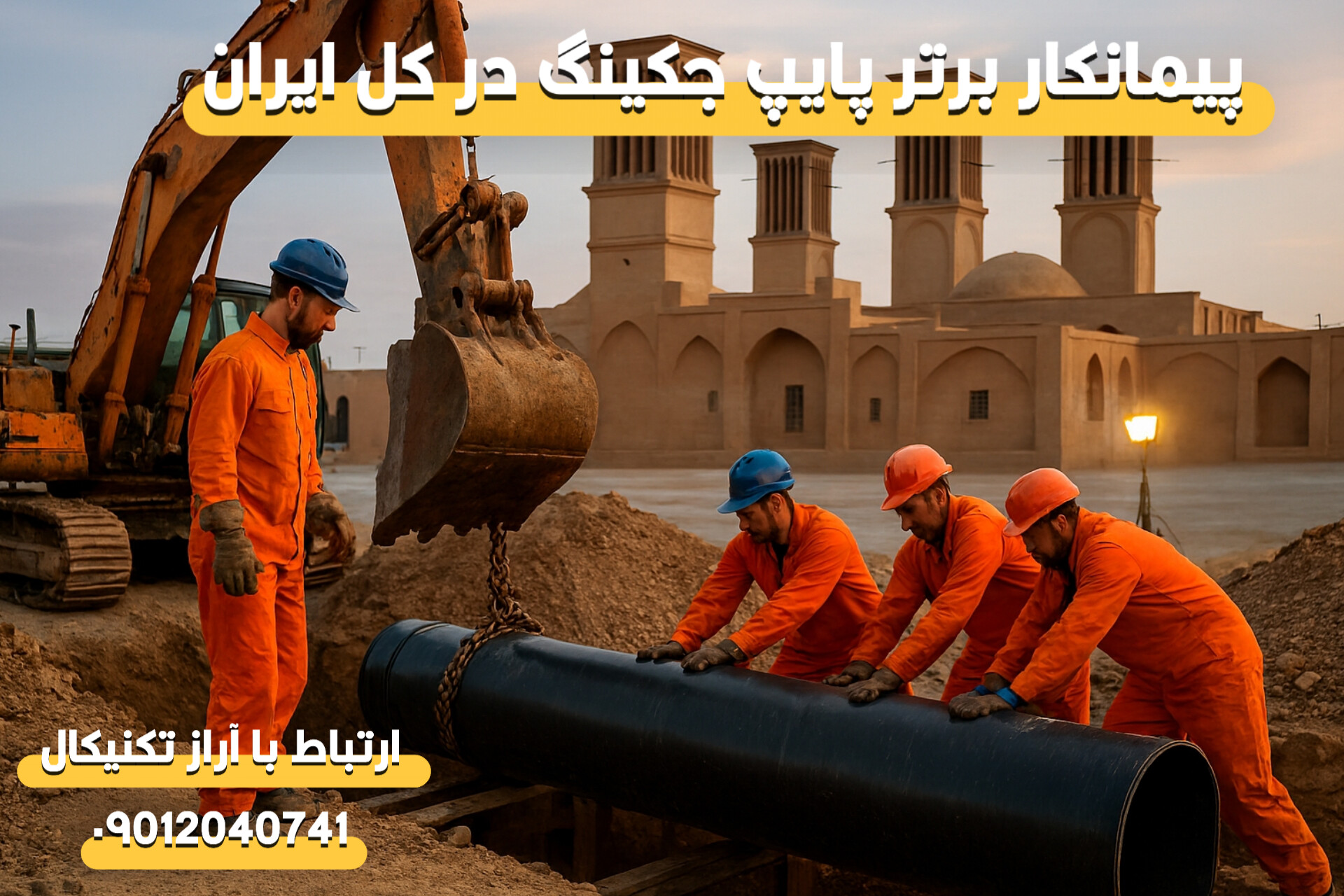 متخصص لوله‌رانی در استان خراسان جنوبی