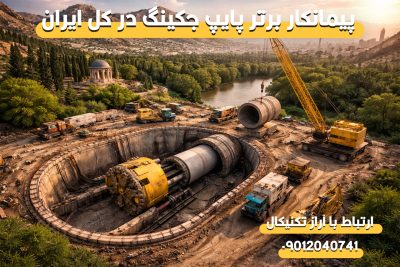 پیمانکار متخصص لوله‌رانی افقی در استان فارس و شیراز
