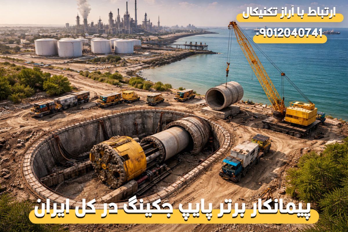 پیمانکار متخصص لوله‌رانی افقی در استان بوشهر