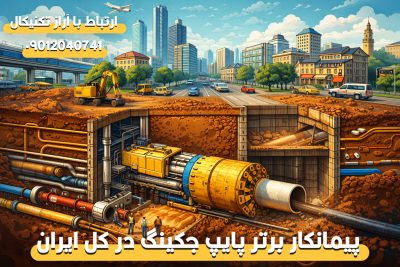 کاربردهای پایپ جکینگ در پروژه‌های شهری و زیرساخت‌های عمرانی