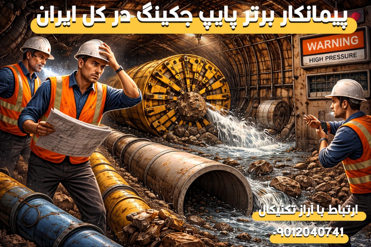 مشکلات رایج در اجرای لوله‌رانی افقی و راه‌حل تخصصی آن‌ها