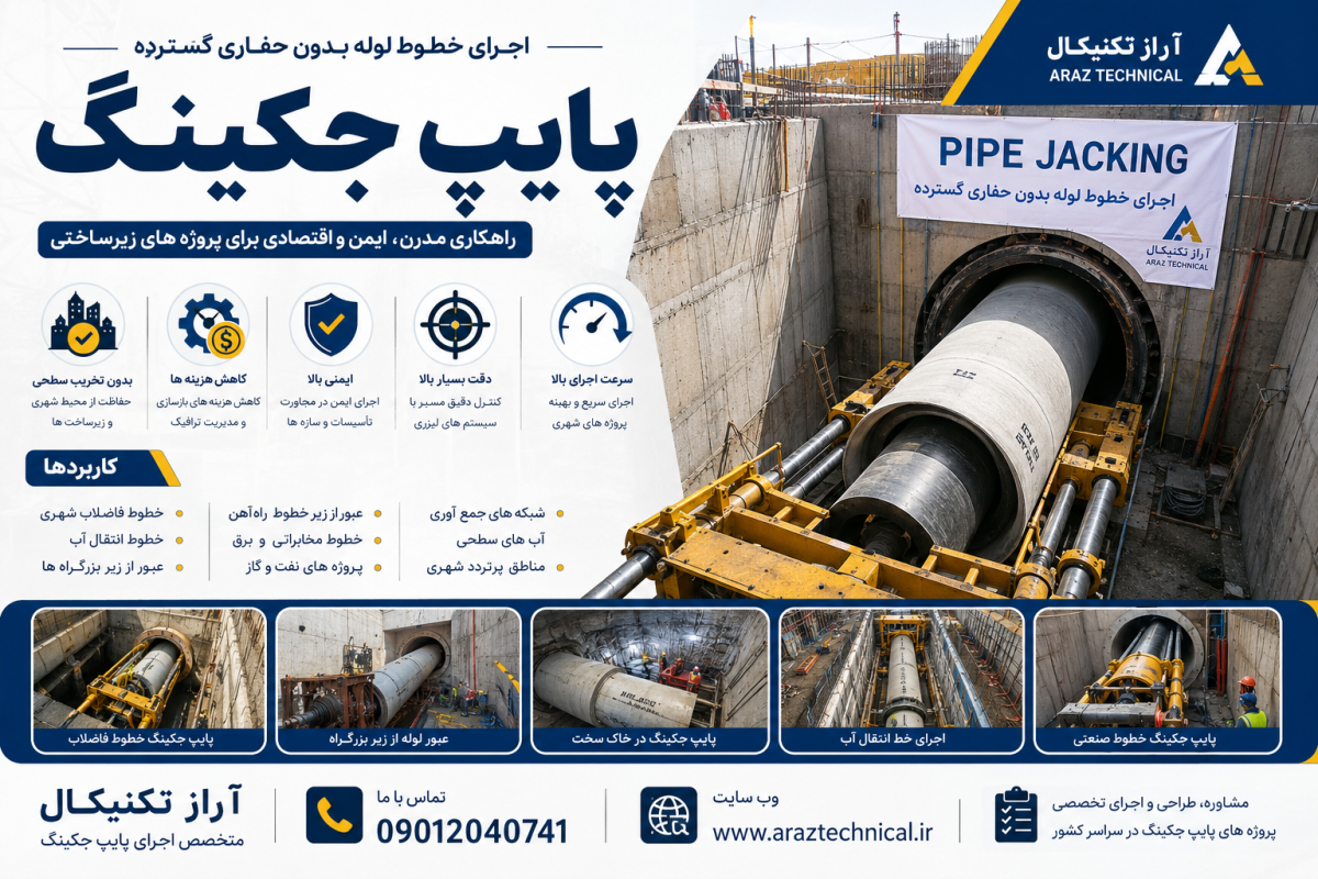 پایپ جکینگ چیست؟